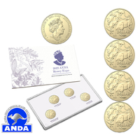 2023 ANDA Money Exop $1 Uncirculated 4 Coin Privy Mark Set