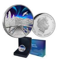 2023 $1 Aurora Borealis 1oz Silver Proof Coin