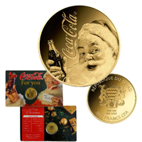 2023 Coca Cola Santa 1/1000oz Gold Coin