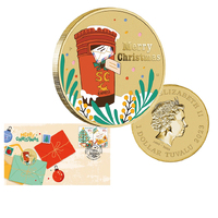 2023 Merry Christmas Stamp and Coin Cover (PM)