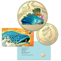2023 Aussie Big Things - Giant Murray Cod Coloured Coin PNC
