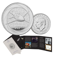 2024 £5 Bond Films of the 1980's BUNC Coin