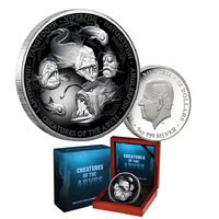 2024 $10 World Money Fair Creatures of the Abyss 5oz Silver Proof