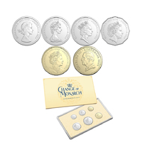 2024 Change of Monarch 6 Coin UNC Set