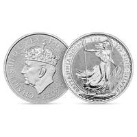 2023 £2 The Coronation Britannia 1oz Silver Bullion Coin