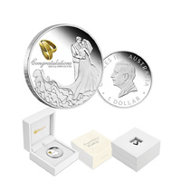 2025 $1 Wedding 1oz Silver Proof Coin