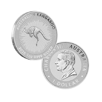 2025 $1 Australian Kangaroo 1oz Silver Bullion Coin