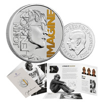 2025 £5 John Lennon Coloured BUNC Coin