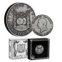 2025 $1 225th Anniversary of Australian Proclamation Coins Pillar Dollar 1oz Silver Antiqued Coin