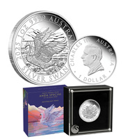 2025 $1 Australian Swan 1oz Silver Proof Coin ANDA Exclusive