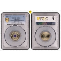 2024 $2 War Animals MS69 1572
