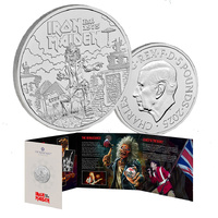 2025 £5 Iron Maiden BUNC Coin