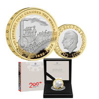 2025 £2 200 Years of the Modern Railway Silver Proof Coin