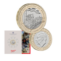 2025 £2 200 Years of the Modern Railway BUNC Coin