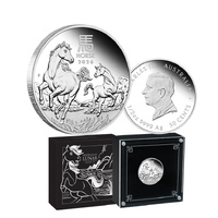 2026 50c Year of Horse 1/2oz Silver Proof Coin