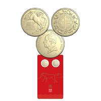 2026 $1 Year of the Horse 2 Coin Set