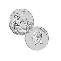 2026 $2 Australian Lunar Series III Year of the Horse 2oz Silver Bullion Coin