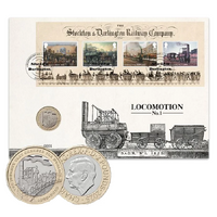 2025 Steam Locomotives Coin Cover PNC