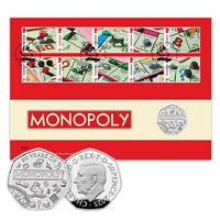 2025 Monopoly Coin Cover PNC