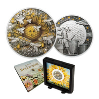 2025 Beekeeping 1oz Silver Medal