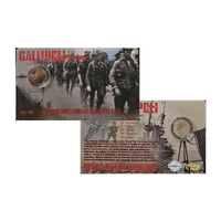 Gallipoli 1915 Coin Card from Greenstar Creations