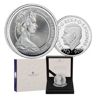 2026 £5 Portraits of a Queen Elizabeth II The Second Effigy Silver Proof Coin