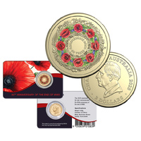2025 $2 80 Years On - Remembering the Second World War Coloured 'UNC Coin Pack