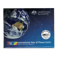 2008 Royal Australian Mint Uncirculated Mint Set International Year of Planet Earth WMF Issue