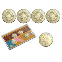 2026 $1 60th Anniversary of Decimal Currency 4 coin Mint and Privy Mark UNC Set