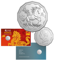 2026 Christmas Island 2026 Lunar New Year – Year of the Horse Postal Numismatic Cover (RAM)