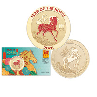 2026 Christmas Island 2026 Lunar New Year – Year of the Horse Medallion Cover