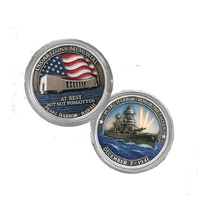 Pearl Harbour - Remember the Fallen Medallion