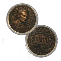 2025 Last US Penny Medallion (Antiqued)