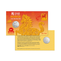 2026 Year of the Horse ANDA Melbourne Money Expo Overprint
