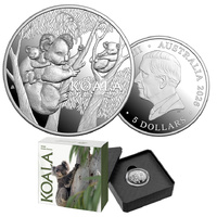 2026 $5 Australian Koala 1oz High Relief Silver Proof Coin
