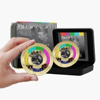 2026 50c John Logie Baird Super Size Gold Luxe Edition Coin