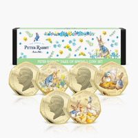 2026 50c Peter Rabbit Tales of Spring 3 Coin Limited Edition Box Set
