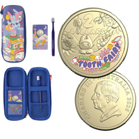 2026 $2 Tooth Fairy Coloured Coin In Kit