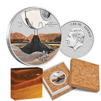 2026 $1 Dune 1oz Silver Coloured Coin