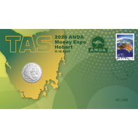 2026 20c Hobart ANDA Money Expo 'TAS' Privy PNC