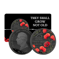 2026 ANZAC Day - 'They Shall Grow Old' BU Coin