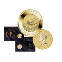 2026 $1 ANZAC Day UNC Coin in Card