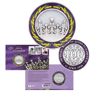 2026 100 Years of Queen Elizabeth's Birth Medallion Cover