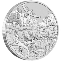 2026 $1 Wonders of Australia 1oz Silver Bullion Coin