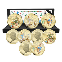2026 50c Peter Rabbit Tales of Winter 3 Coin Limited Edition Box Set