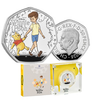 2026 50p 100 Years of Winnie the Pooh Loyalty Silver Proof Coin
