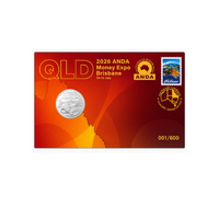 2026 20c Brisbane ANDA Money Expo 'QLD' Privy PNC