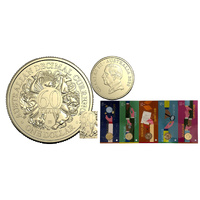 2026 $1 60th Anniversary of Decimal Currency 'B' mintmark Set of 5 Cards UNC