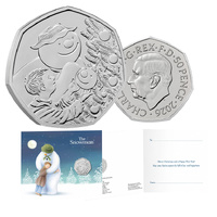2026 50p The Snowman BUNC Coin