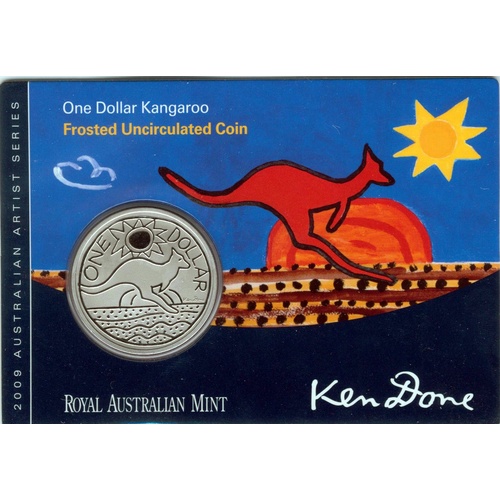 2009 One Dollar Kangaroo Ken Done